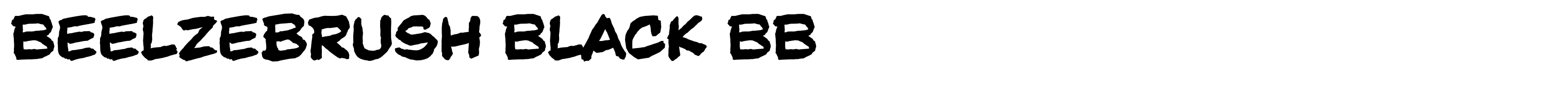 Beelzebrush Black BB